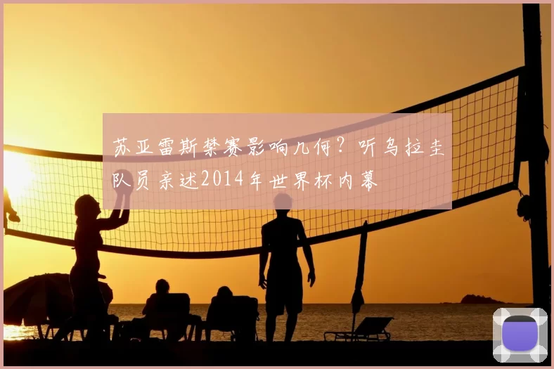 苏亚雷斯禁赛影响几何？听乌拉圭队员亲述2014年世界杯内幕