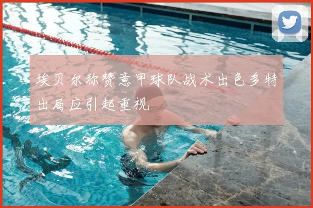 埃贝尔称赞意甲球队战术出色多特出局应引起重视